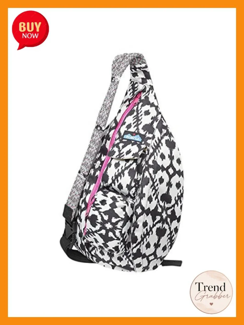 Compact Lightweight Crossbody Sling Bag with Adjustable Strap